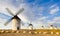 windmills, Campo de Criptana, Castile-La Mancha, Spain