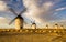 windmills, Campo de Criptana, Castile-La Mancha, Spain