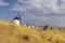 windmills and castle of Consuegra, Castilla La Mancha, Spain