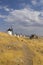 windmills and castle of Consuegra, Castilla La Mancha, Spain