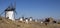 Windmills and castle of Consuegra - Spain