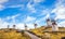 Windmills of Consuegra. Castile La Mancha, Spain