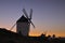 Windmills in Consuegra, Spain.