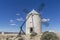 windmills of Consuegra in Toledo City, were used to grind grain