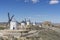 windmills of Consuegra in Toledo City, were used to grind grain