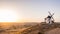 Windmills in Consuegra, Toledo Province, Castilla La Mancha, Spa