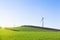 Windmills in a countryside of Andalusia, Spain.