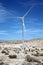 Windmills in the deserts of Palm Springs California. Power generating windmills wind turbines near Palm Springs California, USA