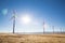 Windmills in a Field