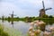 Windmills in Kinderdijk, Holland