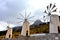 Windmills on Lasithi Plateau, Crete