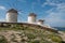 Windmills, Mikonos, Greece