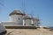 Windmills in Mikonos Island greece