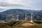 Windmills in the mountains