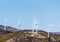 Windmills in the mountains