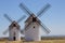 Windmills near Alcazar de San Juan - La Mancha - Spain
