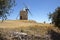 Windmills near the town of Belmonte - La Mancha - Spain