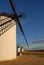 Windmills overlooking the plains of La Mancha, Spain