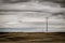 Windmills in prairie