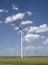 Windmills producing green tech energy