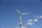 Windmills - renewable and clean energy industry