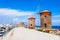 Windmills in Rhodes island, Greece