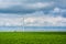 Windmills in rural Indiana