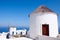 Windmills, Santorini, Greece