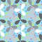 Windmills seamless pattern