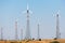 Windmills at Thar desert in Rajasthan