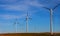 Windmills in the West Texas wind power