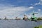 Windmills at Zaanse Schans, Amsterdam, Holland