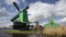 Windmills in Zaanse Schans - Netherlands