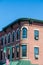 Window Air Conditioner on Old American Brick