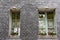 Window boxes with flowers at a typical French house