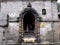 Window of a centuries-old pagoda at the Pashupatinath temple along the Bagmati river in Kathmandu, Nepal