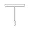 Window Cleaning Applicator Icon Vector