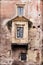 Window detail - Corvin Castle,  Hunedoara, Romania