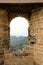 window in eastern Jinshanling Great Wall