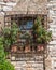 Window with flower vases