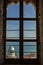 Window frame with lighthouse views
