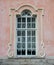 Window historical building pink wall texture palace