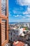 Window opening to a view of the city of Havana