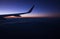 Window plane wiew, with mountains on the background in the region of Cancun in MÃ©xico