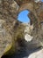 Window in rock city of rocks