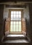 Window,Shaker stone barn interior