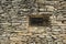 Window on Stone huts in Provence