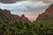 The Window at sunset.Big Bend National Park.Texas.USA