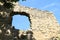 Window in wall of castle Girls Stone