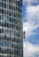 Window washers at work at a skyscraper